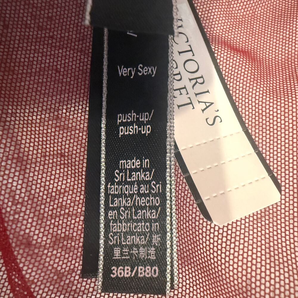 Victoria's Secret 36B Very Sexy Midnight Affair push-up corset BC3 3227 - Picture 3 of 10